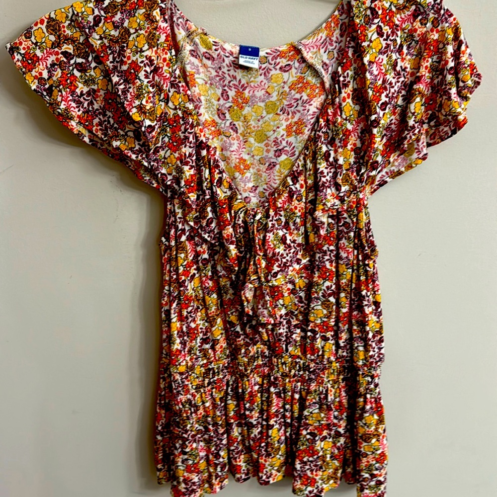 Old navy blouse - perfect for Fall!!